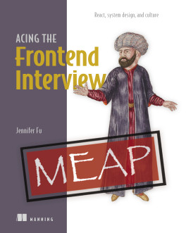 Cover: Acing the Frontend Interview